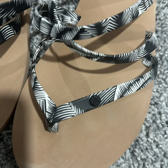 EASY BREEZY II SANDAL - BLACK WHITE - Picture 3 of 8